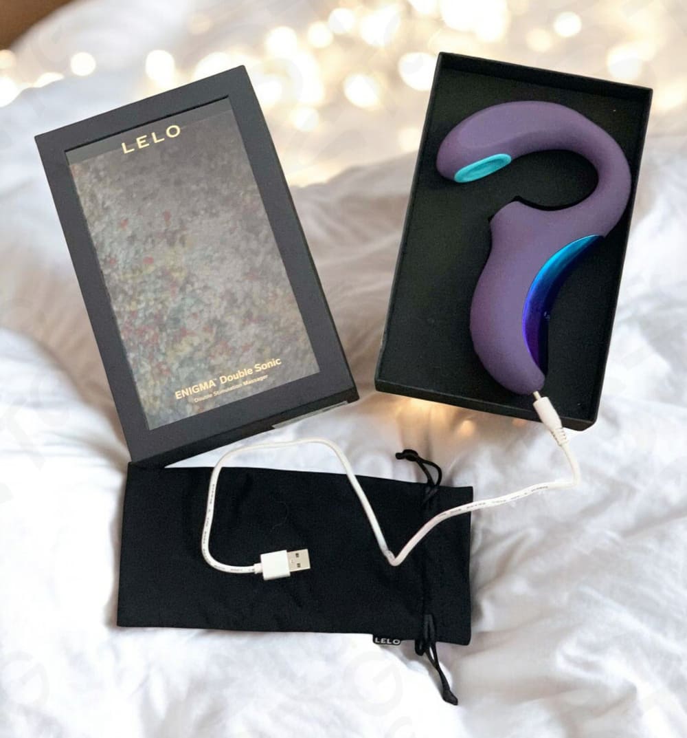 Lelo Enigma Double Sonic máy bú mút âm đạo cao cấp điều khiển qua App Lelo Enigma Double Sonic máy bú mút âm đạo cao cấp điều khiển qua App