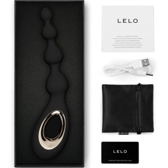 Lelo Soraya Beads chuỗi hạt hậu môn có rung cao cấp Thuỵ Điển Lelo Soraya Beads chuỗi hạt hậu môn có rung cao cấp Thuỵ Điển